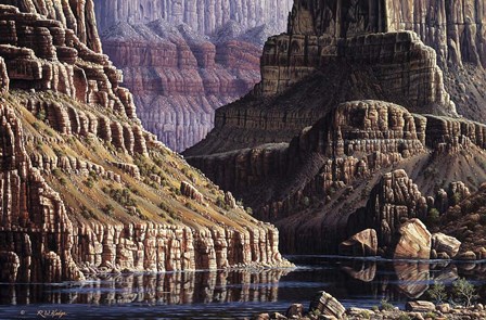 Walls Apart by R.W. Hedge art print