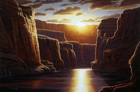 Grand Sunrise by R.W. Hedge art print