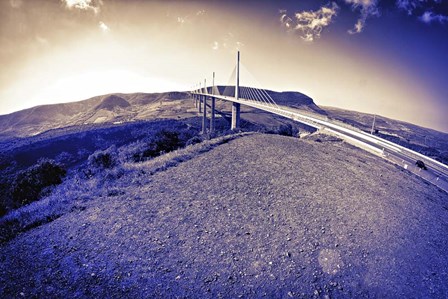 Lunar Viaduct by Sebastien Lory art print