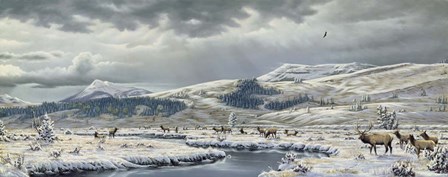 September Snow by Wilhelm J. Goebel art print