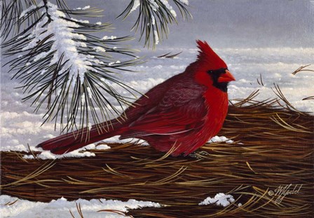 Under The Pine by Wilhelm J. Goebel art print