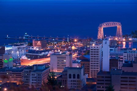 Canal Park, Duluth, Minnesota by Panoramic Images art print