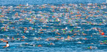 Ford Ironman World Championship, Kailua Kona, Hawaii by Panoramic Images art print