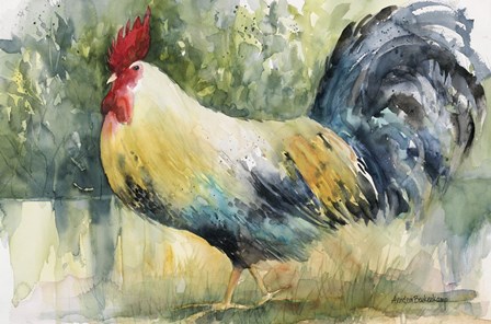 Sly Strutter by Annelein Beukenkamp art print