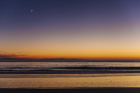Moonrise Sunset by Chris Moyer art print