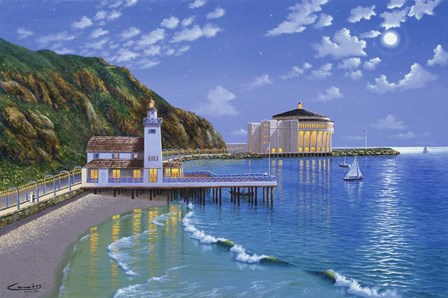 Avalon Casino by Eduardo Camoes art print