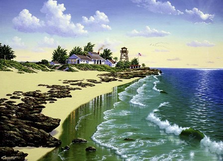 The Refugee House, FL by Eduardo Camoes art print
