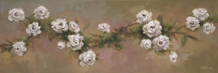 Floral J by Debra Lake art print
