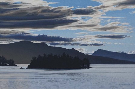 Gulf Islands Evening by Ron Parker art print