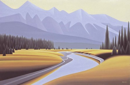 Kootenay River Dawn by Ron Parker art print