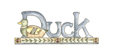 Duck by Shelly Rasche art print