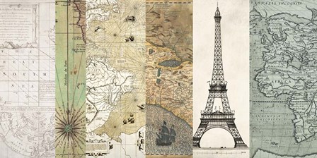 Cahiers de Voyage I by Joannoo art print