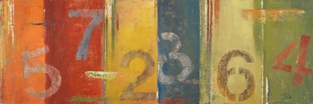 Lucky Numbers I by Patricia Pinto art print