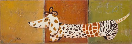 Fashion Puppy I by Patricia Pinto art print