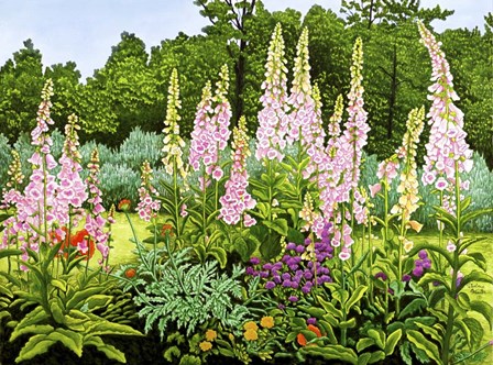 Ann's Garden by Thelma Winter art print
