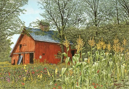 Grandpa's Garden, Pa by Thelma Winter art print