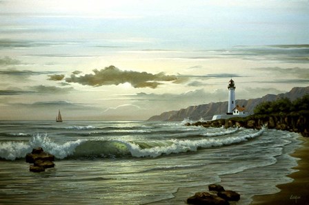 Lighthouse 4 by Thomas Linker art print
