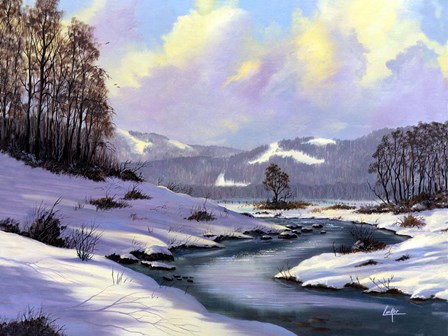 Mettawee Valley, Vt by Thomas Linker art print