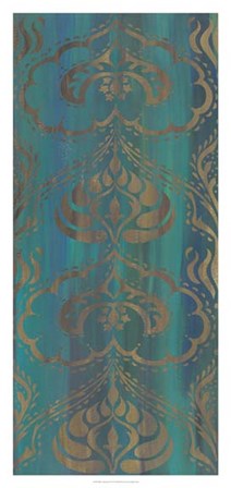 Blue Arabesque II by Chariklia Zarris art print