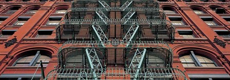 The Puck Building Facade, Soho, NYC by Richard Berenholtz art print