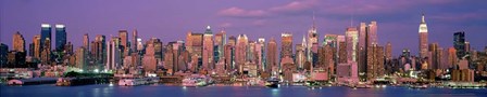 Manhattan Skyline, NYC by Richard Berenholtz art print