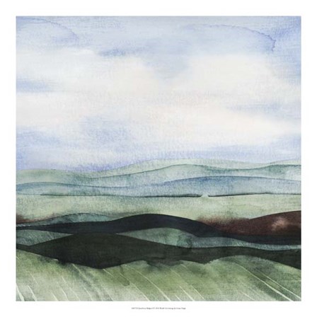Jeweltone Ridges I by Grace Popp art print
