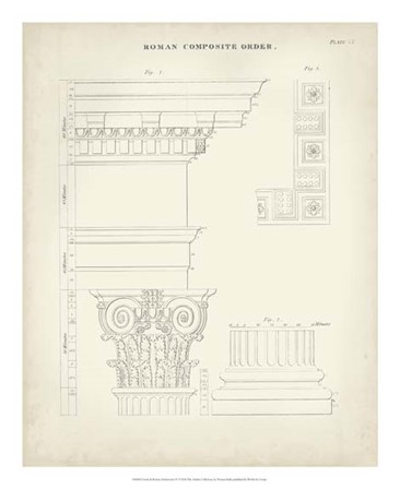 Greek &amp; Roman Architecture IV by Thomas Kelly art print