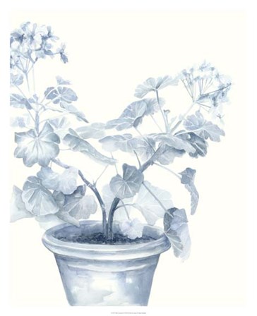Blue Geranium I by Megan Meagher art print