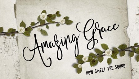 Amazing Grace Floral by Marcee Duggar art print