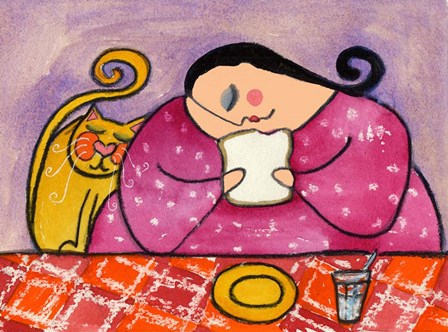 Big Diva Pb&amp;J by Wyanne art print