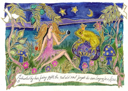 Frog Prince by Wyanne art print