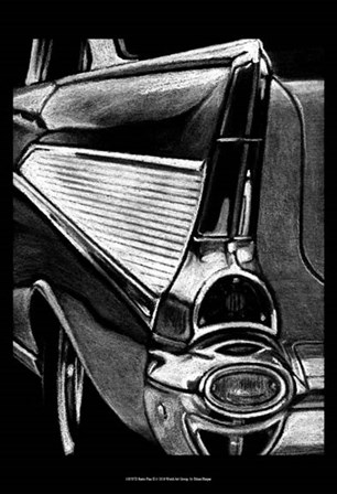 Retro Fins II by Ethan Harper art print