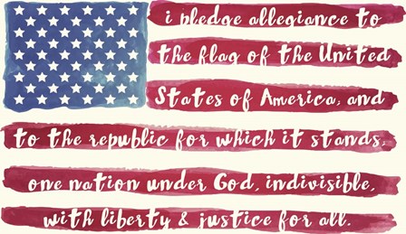 Pledge by Mindy Sommers art print