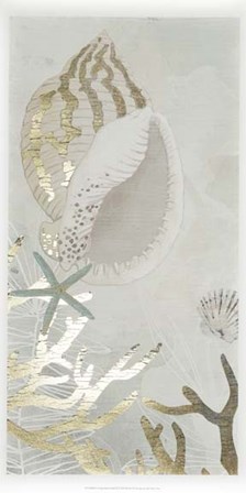 Golden Reef Panel II by June Erica Vess art print