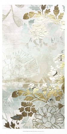 Metallic Flower Garden I by June Erica Vess art print