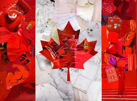 Canada by Artpoptart art print