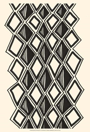 Mud Cloth Study III by Renee Stramel art print