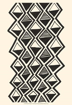 Mud Cloth Study IV by Renee Stramel art print