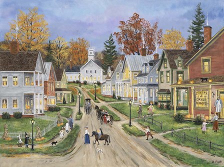 Trick or Treat by Bob Fair art print