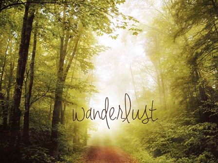 Wanderlust by Kimberly Glover art print
