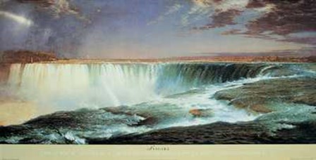 Niagara Falls by Frederic Edwin Church art print