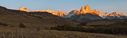 Sunrise over Mt Fitzroy, Patagonia, Argentina by Panoramic Images art print