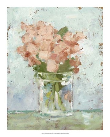 Impressionist Floral Study I by Ethan Harper art print