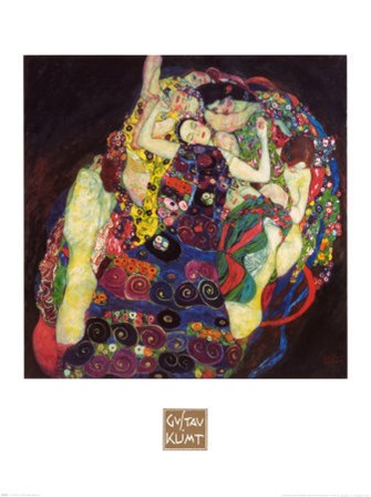 The Virgin, c.1913 (square detail) by Gustav Klimt art print