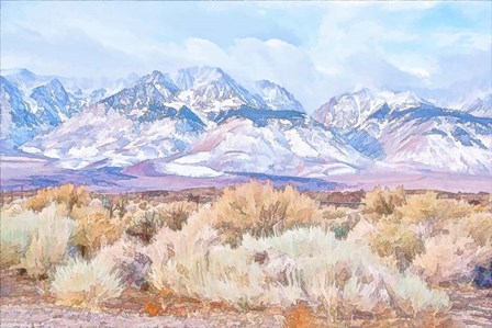 High Desert Vista III by Ramona Murdock art print