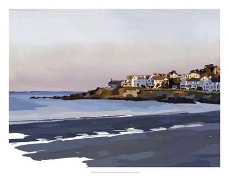 Peaceful Coast by Emily Kalina art print