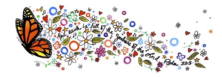 Psalm 33:5 by Cindy Thornton art print