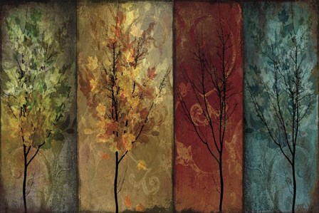 Tree Story Continued by Color Bakery art print