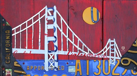 Golden Gate by Design Turnpike art print