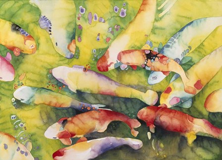 Pui's Fish by Mary Russel art print